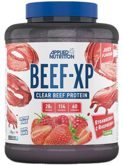 Applied Nutrition Beef-XP Strawberry & Raspberry Πρωτεΐνη Γράμμωσης Χωρίς Λακτόζη 1.8kg
