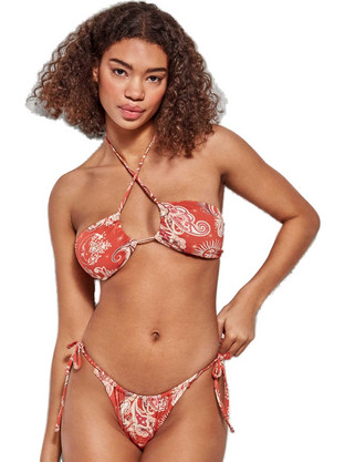 Gisela Bikini Set Τριγωνάκι Brazil Κόκκινο 2/30113