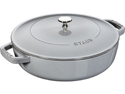 Zwilling 40511-470-0 Σωτέζα Χυτοσίδηρος Αντικολλητική με Καπάκι 28cm 3272340020049