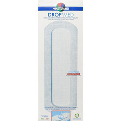 Master Aid Drop Med Αυτοκόλλητες Γάζες 10.5x30cm 3τμχ