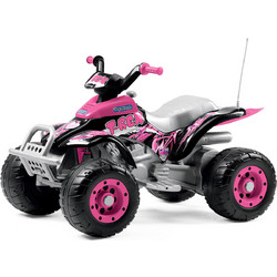 Peg Perego Corral T-Rex Ηλεκτροκίνητη Παιδική Γουρούνα 12V Φούξια