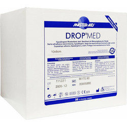 Master Aid Drop Med Αυτοκόλλητες Γάζες 10x8cm 50τμχ