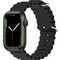 Ocean Wave Λουράκι Σιλικόνης Black (Apple Watch 38 / 40 / 41mm)