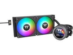 Thermaltake TH280 V2 Ultra EX Υδρόψυξη CPU 140mm ARGB για Socket AM2 / AM2+ / AM3 / AM3+ / FM1 / FM2 / G34 / 115x / 2011 / 2066 / 2011-3 / AM4 / FM2+ / 1200