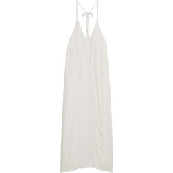 Superdry Ibiza Midi Καλοκαιρινό Καθημερινό Φόρεμα Λευκό W8011648A-71D