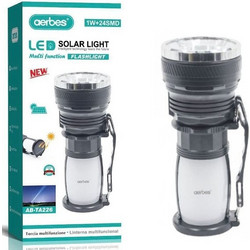 Aerbes AB-TA226 Επαναφορτιζόμενος Ηλιακός Φακός Led