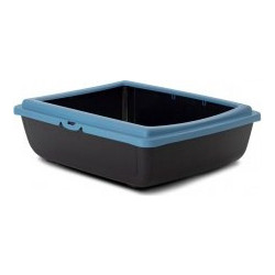 Pet Camelot Eco Λεκάνη Γάτας Μαύρη Μπλε Μ48xΠ38xΥ14cm