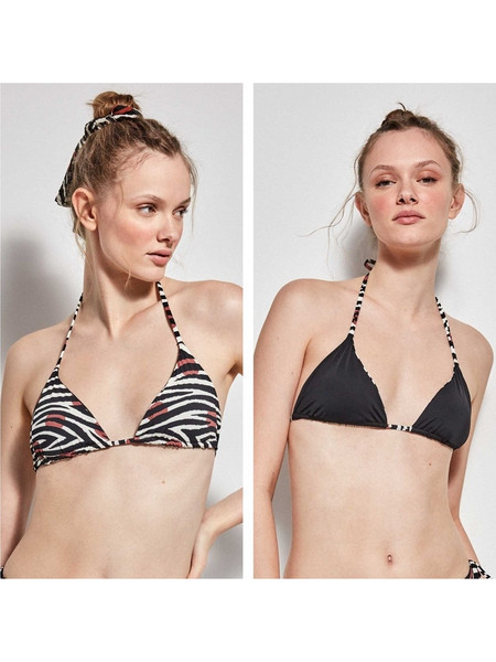 Gisela Bikini Top Τριγωνάκι Μαύρο 2-30133