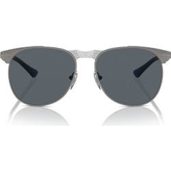 Persol PO1016S 513/R5 Ανδρικά Γυαλιά Ηλίου Aviator Μεταλλικά Ασημί με Μαύρο Polarized Φακό