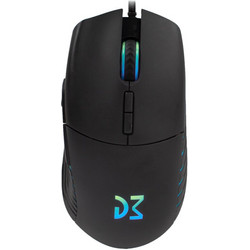Dream Machines DM5 Blink S Ενσύρματο Gaming Ποντίκι RGB 16000 DPI Black