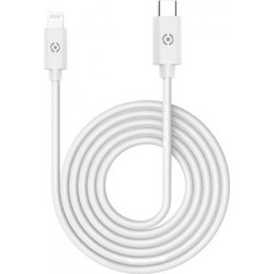 Celly USB-C to Lightning Cable 20W 2m White 8021735750727
