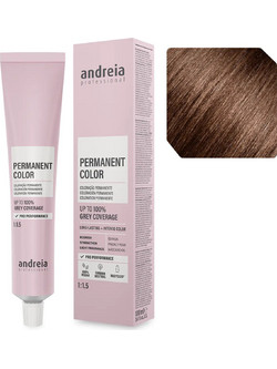 Andreia Permanent Color 4.74 Καστανό Πράσινο Σαντρέ Χάλκινο Μόνιμη Βαφή Μαλλιών 100ml