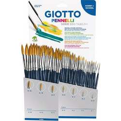 Giotto Taklon 500 Σετ Πινέλα Ζωγραφικής 84τμχ 567000