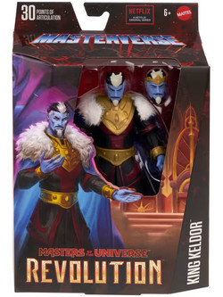 Mattel Masters of the Universe Masterverse King Keldor Φιγούρα Δράσης για 6+ Ετών 18cm