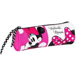 Safta Minnie Mouse Κασετίνα Βαρελάκι Φούξια 811513026