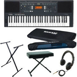 Yamaha PSR-A350 Oriental Home Βundle Αρμόνιο με 61 Βαρυκεντρισμένα Πλήκτρα & Ελληνικούς Ρυθμούς