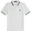 Fred Perry Ανδρική Μπλούζα Polo Κοντομάνικη Λευκή M3600-200