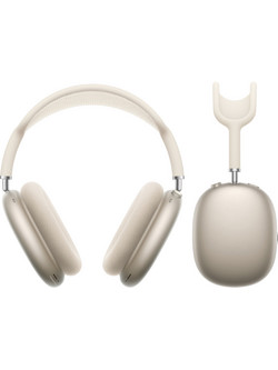 Apple AirPods Max (2024) Ασύρματα Bluetooth Ακουστικά Over Ear με Noise Cancelling Starlight