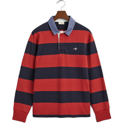Gant Ανδρική Μπλούζα Polo Μακρυμάνικη Κόκκινη 3G2004083-612