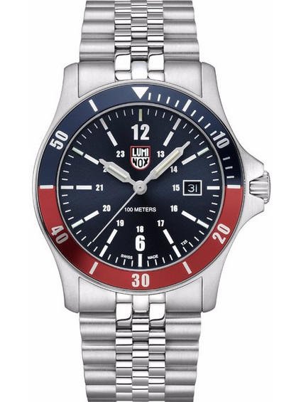 Luminox Ανδρικό Ρολόι με Ασημί Μεταλλικό Μπρασελέ XS.0914