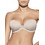 Selene DANA Σουτιέν Strapless Push Up με Μπανέλα Μπεζ