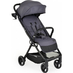 Cangaroo Flip Καρότσι Μωρού Μπαστούνι Obsidian Grey