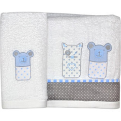 Baby Star Sugar Family Σετ Βρεφικές Πετσέτες 2τμχ 1402-S
