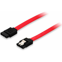 Equip 111800 Καλώδιο Σκληρού Δίσκου 7-Pin SATA III to 7-Pin SATA III 0.5m Red