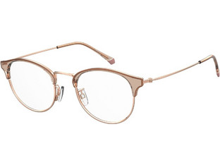 Polaroid Eyewear PLD404 35J Γυναικείος Σκελετός Γυαλιών Οράσεως Μεταλλικός Χρυσός