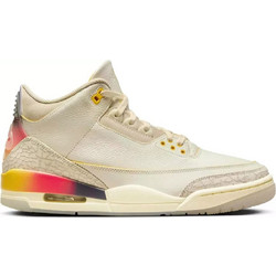 Jordan 3 Retro SP J Balvin Medellin Sunset Ανδρικά Sneakers Μποτάκια Μπεζ FN0344-901