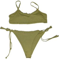 Sandra Fellini Bikini Set Μπουστάκι Χακί 22-41C