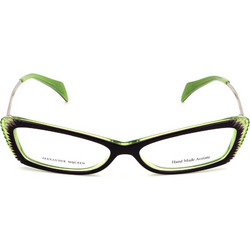 Alexander McQueen AMQ4163 R2I Γυναικείος Σκελετός Γυαλιών Οράσεως Κοκάλινος Μαύρος