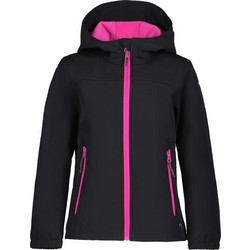 Icepeak Παιδικό Μπουφάν Χειμωνιάτικο Softshell Αδιάβροχο Μαύρο 51896682-999