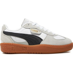 Puma Palermo Moda Γυναικεία Sneakers Μαύρα Λευκά 397727-01