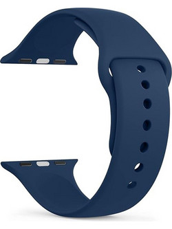 Noozy Λουράκι Σιλικόνης Dark Blue (Apple Watch 42 / 44 / 45 / 49mm)