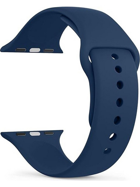 Noozy Λουράκι Σιλικόνης Dark Blue (Apple Watch 42 / 44 / 45 / 49mm)