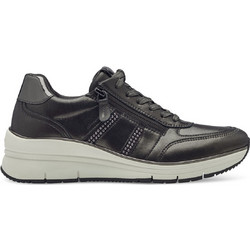 Tamaris Γυναικεία Sneakers Ανθρακί 1-23763-43-214