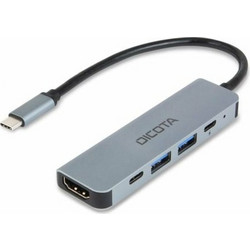 Dicota D32060 USB-C Docking Station με HDMI 4K PD