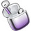 Hoco EW62 Ακουστικά Bluetooth Earbud Purple
