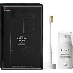 Piuma Smile Box Οδοντόβουρτσα Λευκή + Οδοντόκρεμα 75ml