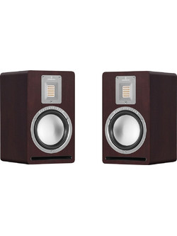 Audiovector QR1 Ζεύγος Ηχείων Hi-Fi Βιβλιοθήκης 150W 2 Δρόμων Dark Walnut
