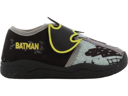 Leomil Batman Χειμερινές Παιδικές Παντόφλες για Αγόρια Μαύρες BM002533