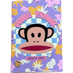 Back Me UP Paul Frank Since 1995 Τετράδιο Ριγέ B5 40 Φύλλων Λιλά 346-86400