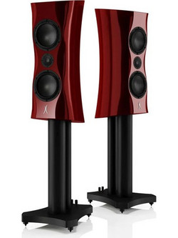 Estelon XC Diamond MKII Ζεύγος Ηχείων Hi-Fi Βιβλιοθήκης 150W 2 Δρόμων Red Rocket Liquid Gloss