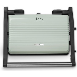 Izzy IZ-2025 Vintage Panini Τοστιέρα για 2 Τοστ 1000W Green