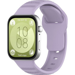 Techsuit W050 Λουράκι Σιλικόνης Purple (Huawei Watch Fit 3)