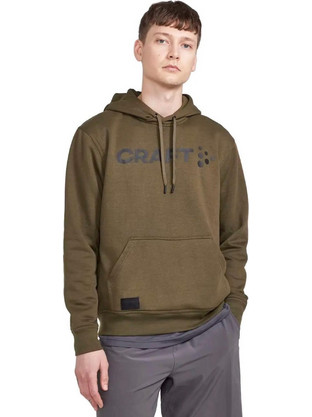 Craft Core Hood Ανδρικό Αθλητικό Φούτερ με Κουκούλα Κυπαρισσί 1910677-67100