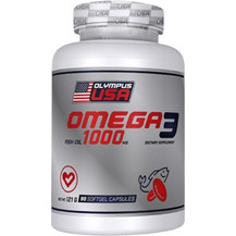 Olympus USA Omega 3 Ιχθυέλαιο 1000mg 90 Μαλακές Κάψουλες