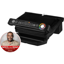 Tefal GC705816 Ηλεκτρική Ψησταριά Πλάκας 2000W με Καπάκι και Ρυθμιζόμενο Θερμοστάτη cm GC7058OPTIGRILL
