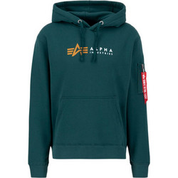 Alpha Industries Ανδρικό Φούτερ με Κουκούλα & Τσέπες Κυπαρισσί 118331-720